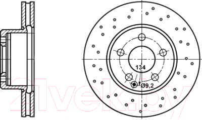 

Тормозной диск ATE, 24012801001