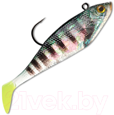 Мягкая приманка STORM Wildeye Swim Shad / WSS04-BG (3шт)