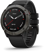 Умные часы Garmin Fenix 6X Sapphire/ 010-02157-11 (темно-серый) - 