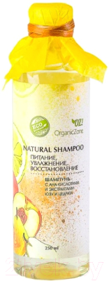 Шампунь для волос Organic Zone С АНА-кислотами питание увлажнение восстановление (250мл)