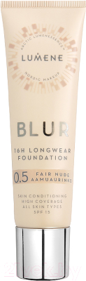 

Тональный крем Lumene, Blur 16h Longwear Foundation SPF15 0.5 Fair Nude