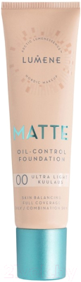 Тональный крем Lumene Matte Foundation 00 Ultra Light (30мл)