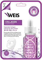 

Маска для лица тканевая Weis, С коллагеном