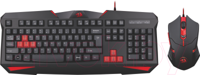 Клавиатура+мышь Redragon S101-2 / 75048 (черный)