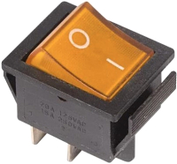 Выключатель клавишный Rexant ON-OFF 36-2333 (желтый) - 