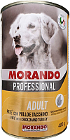 

Влажный корм для собак Morando, Professional cane Chicken & Turkey