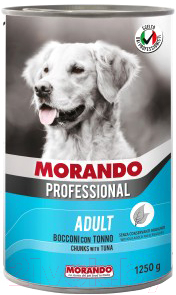 Влажный корм для собак Morando Professional Сane Meat Fish & Cereals / 09969 (1.25кг)