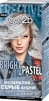 Крем-краска для волос Got2b Bright Pastel тонирующая серебристый металлик - 
