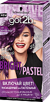 Крем-краска для волос Got2b Bright Pastel тонирующая фиолетовый панк - 