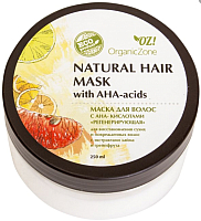Маска для волос Organic Zone Регенерирующая с АНА-кислотами (250мл) - 