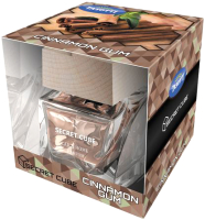 

Ароматизатор автомобильный Tasotti, Secret Cube Жевательная резинка с корицей / TS587900