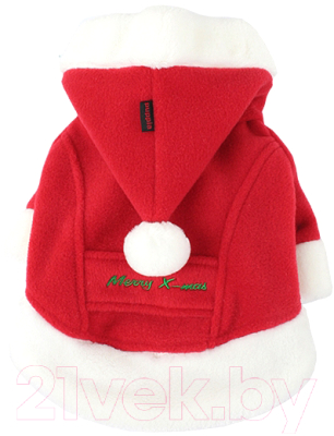 Куртка для животных Puppia Santa / PDDF-SC23-RD-3L (красный)