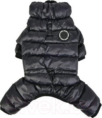 Комбинезон для животных Puppia Jumpesuit B / PAPD-JM1673-BK-XL (черный)