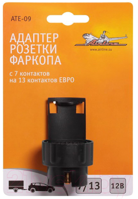 Адаптер розетки фаркопа Airline ATE-09