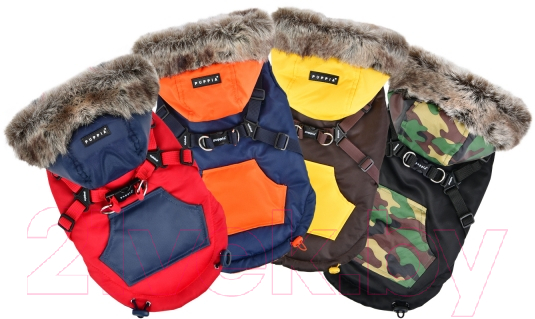 Жилетка для животных Puppia Orson / PARD-VT1569-RD-XL (красный) — фото 6