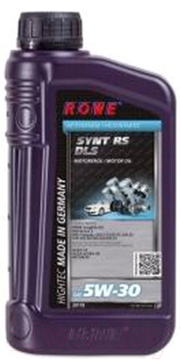 

Моторное масло Rowe, Hightec Synt RS DLS 5W30 / 20118-0010-03