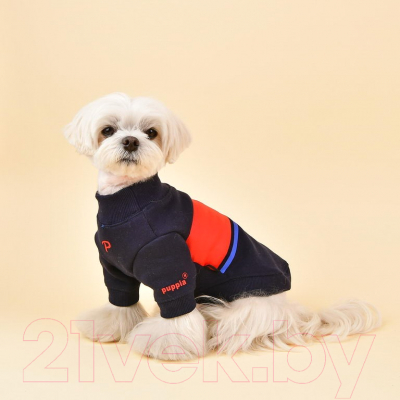 Свитер для животных Puppia Blaze / PATD-TS1752-NY-XL (синий)