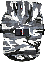Толстовка для животных Dogtrine Patch / DTAA-PH1001-GC-XL (XL, серый камуфляж) - 