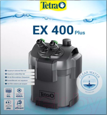 Фильтр для аквариума Tetra EX 400 Plus 709534/260184