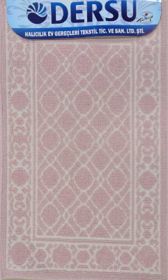 Коврик для ванной Dersu Cotton Bathmats PB013 (60x90, розовый)