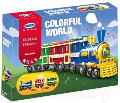

Конструктор XingBao, Colorful world. Паровоз / XB-01112