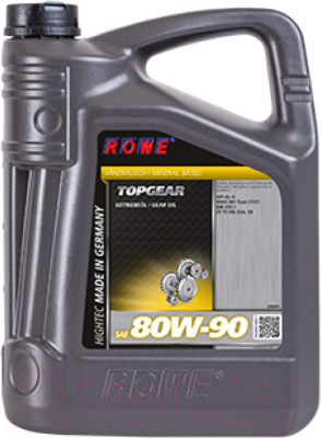 

Трансмиссионное масло Rowe, Hightec Topgear 80W90 HC / 25000-538-03