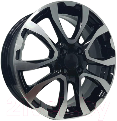 

Литой диск Carwel, Nuk 16x6" 4x100мм DIA 60.1мм ET 45мм Алмаз черный