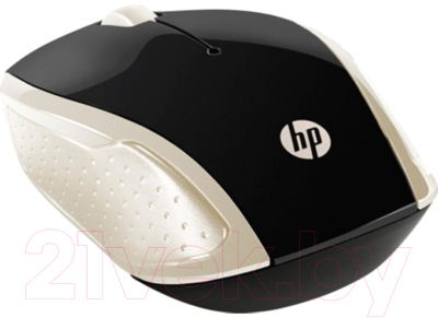 Мышь HP 200 Wireless Silk Gold (2HU83AA)
