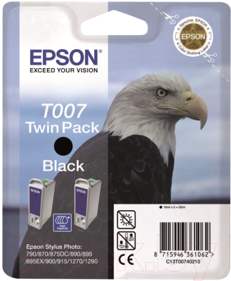 Картридж Epson T007 (C13T00740210-1)