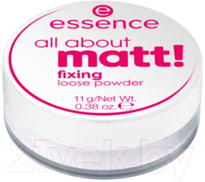 Фиксирующая пудра для лица Essence All About Matt! Fixing Loose Powder (11г)
