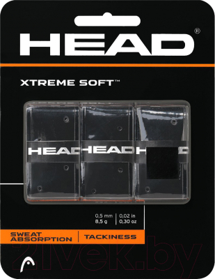 Овергрип Head Xtreme Soft / 285104-BK (3 шт, черный)