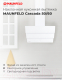 Миниатюра изображения товара Вытяжка наклонная Maunfeld Cascada 60 (бежевый)
