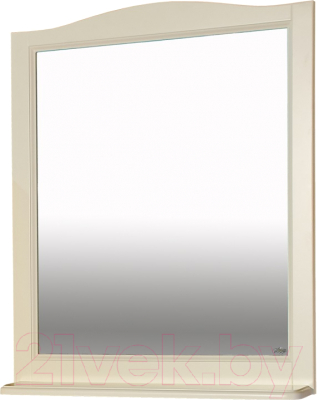 Зеркало Misty Лувр 85 / П-Лвр02085-1014Р (слоновая кость)