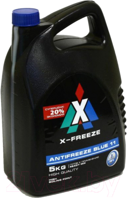 X-Freeze Blue 11 / 430206066 (5кг, синий) Антифриз купить в Минске, Гомеле, Витебске, Могилеве, Бресте, Гродно