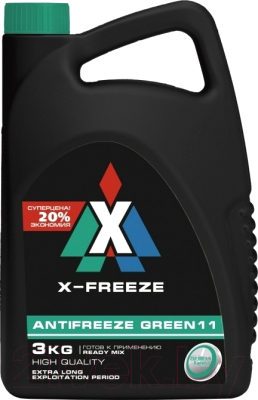 

Антифриз X-Freeze, Зеленый, Green 11 / 430206094