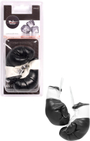 Ароматизатор автомобильный Airline Боксерские перчатки / AFB0205 (черный лед) - 