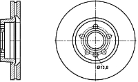 Тормозной диск ATE 24012601191 - 