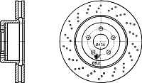 Тормозной диск ATE 24013201381 - 