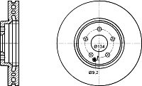 Тормозной диск ATE 24013201541 - 