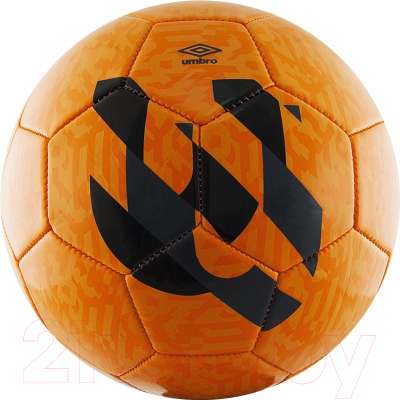 Футбольный мяч Umbro Veloce Supporter / 20981U-GY6 (размер 3, оранжевый/черный/серый)