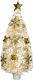 Ель искусственная Merry Bear Настольная белая украшенная с подсветкой / L55-F1281B/2 - 