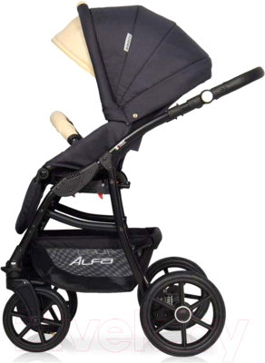 Детская универсальная коляска Riko Alfa Ecco 2 в 1 (05/beige)