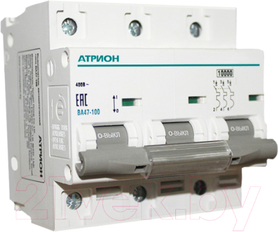 Выключатель автоматический Атрион VA47100-3-100D