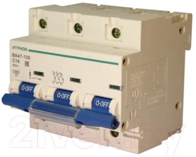 Выключатель автоматический Атрион VA47100-3-16C