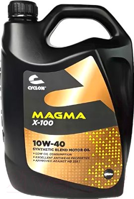 Моторное масло Cyclon Magma Х-100 10W40 / JM06507 (5л)