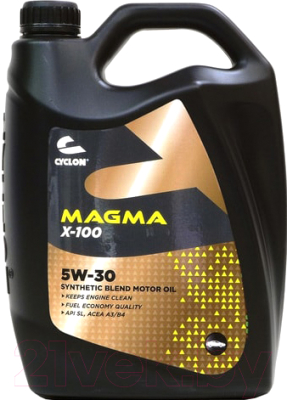 Моторное масло Cyclon Magma Х-100 5W30 / JM05508 (4л)