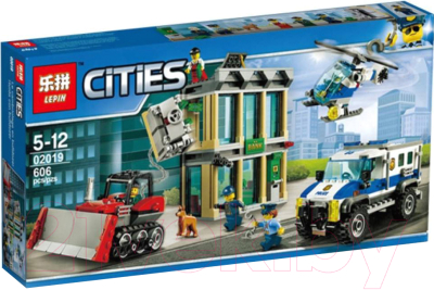 

Конструктор Lepin, City Ограбление на бульдозере / 02019