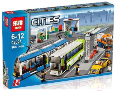 

Конструктор Lepin, City Общественный транспорт / 02023