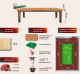 Миниатюра изображения товара Бильярдный стол РуптуР Мастер / 151.00.07 (46/2)