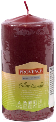 Свеча Белбогемия Provence 560113/44 / 36075 (бордовый)